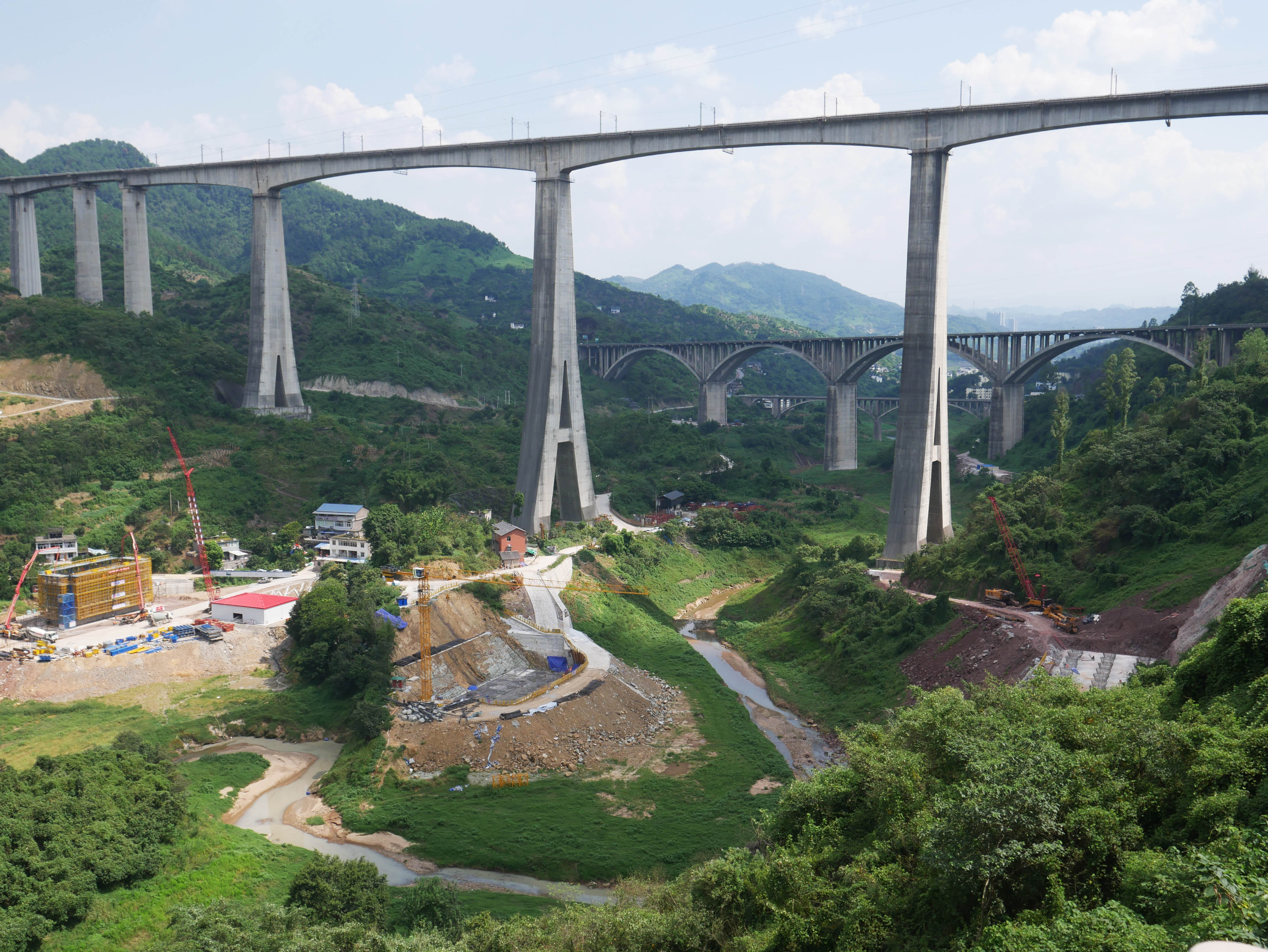 Caijiagou Railway Bridge YuwanPierFoundation3.JPG