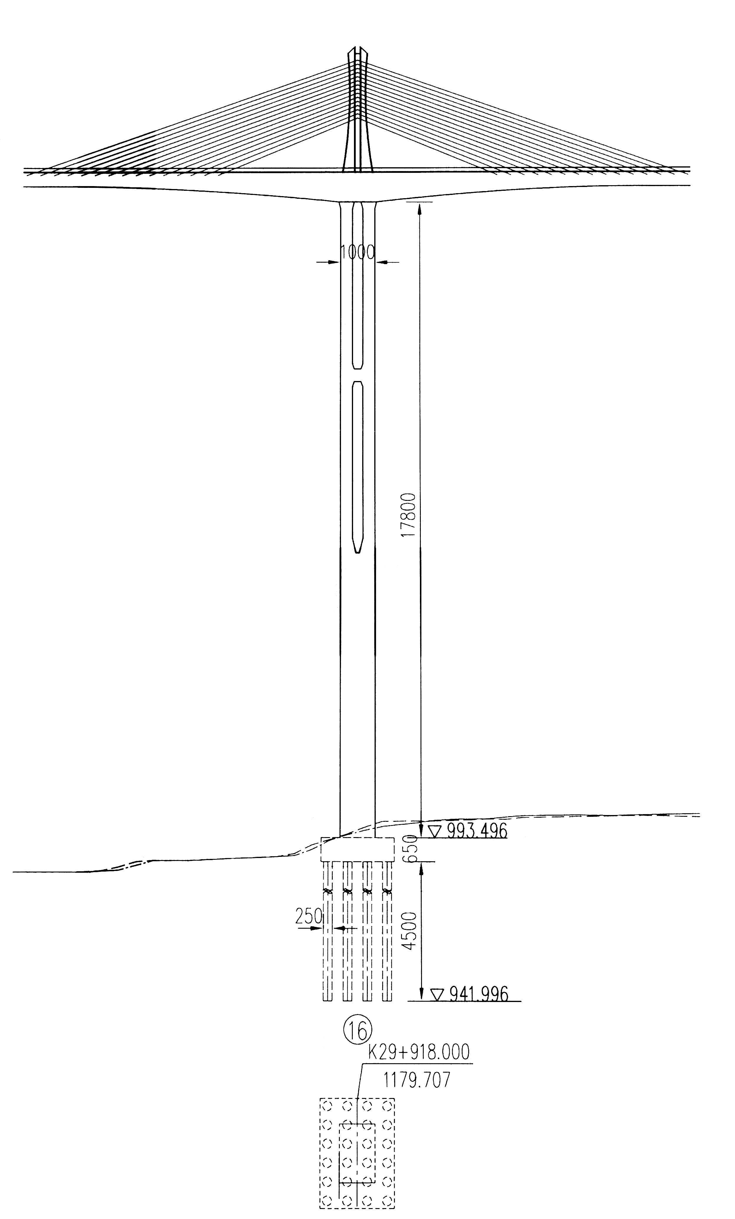 Malianhe Bridge G309 TowerElevation.JPG