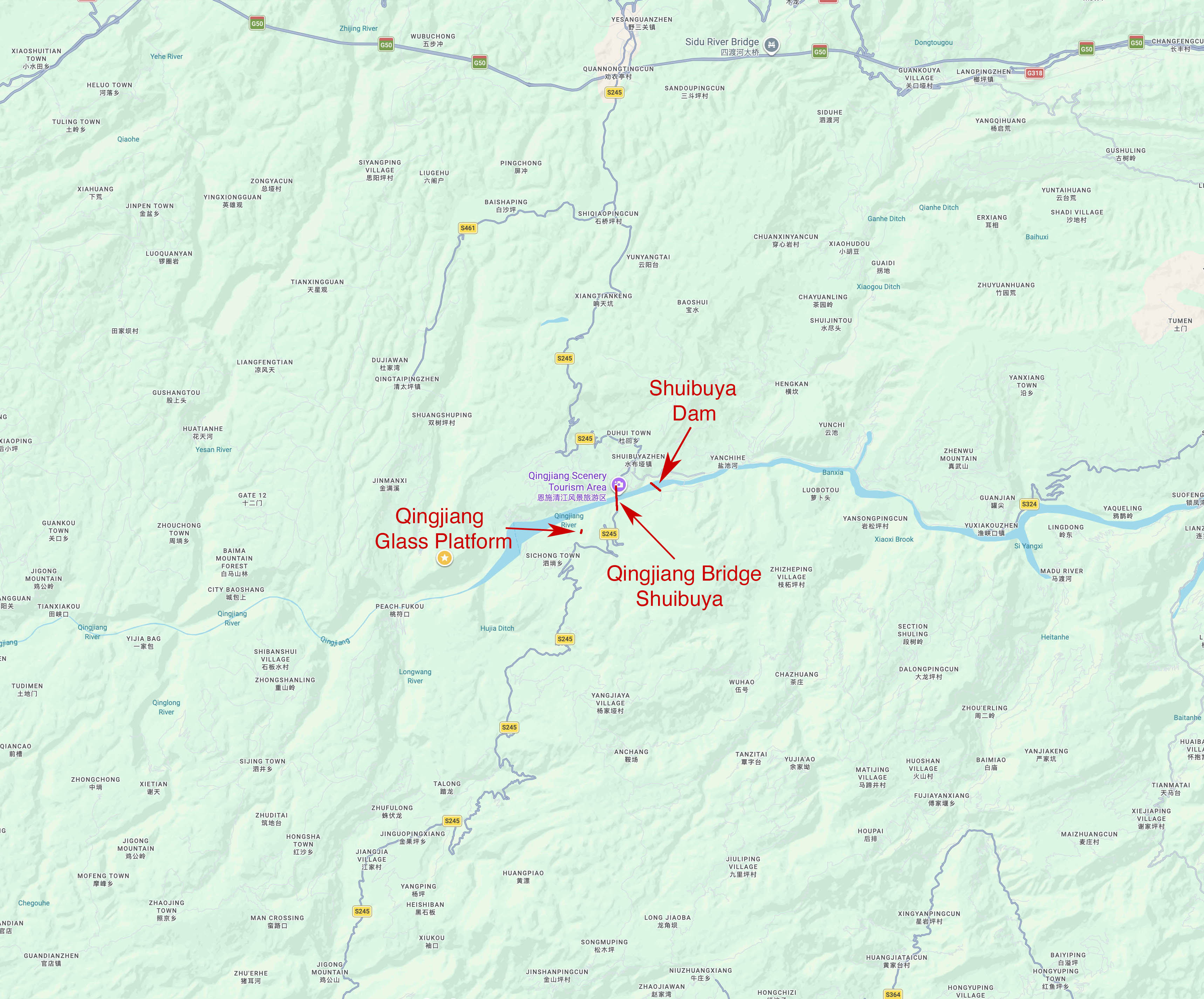 Qingjiang Bridge ShuibuyaLocationMap.jpg