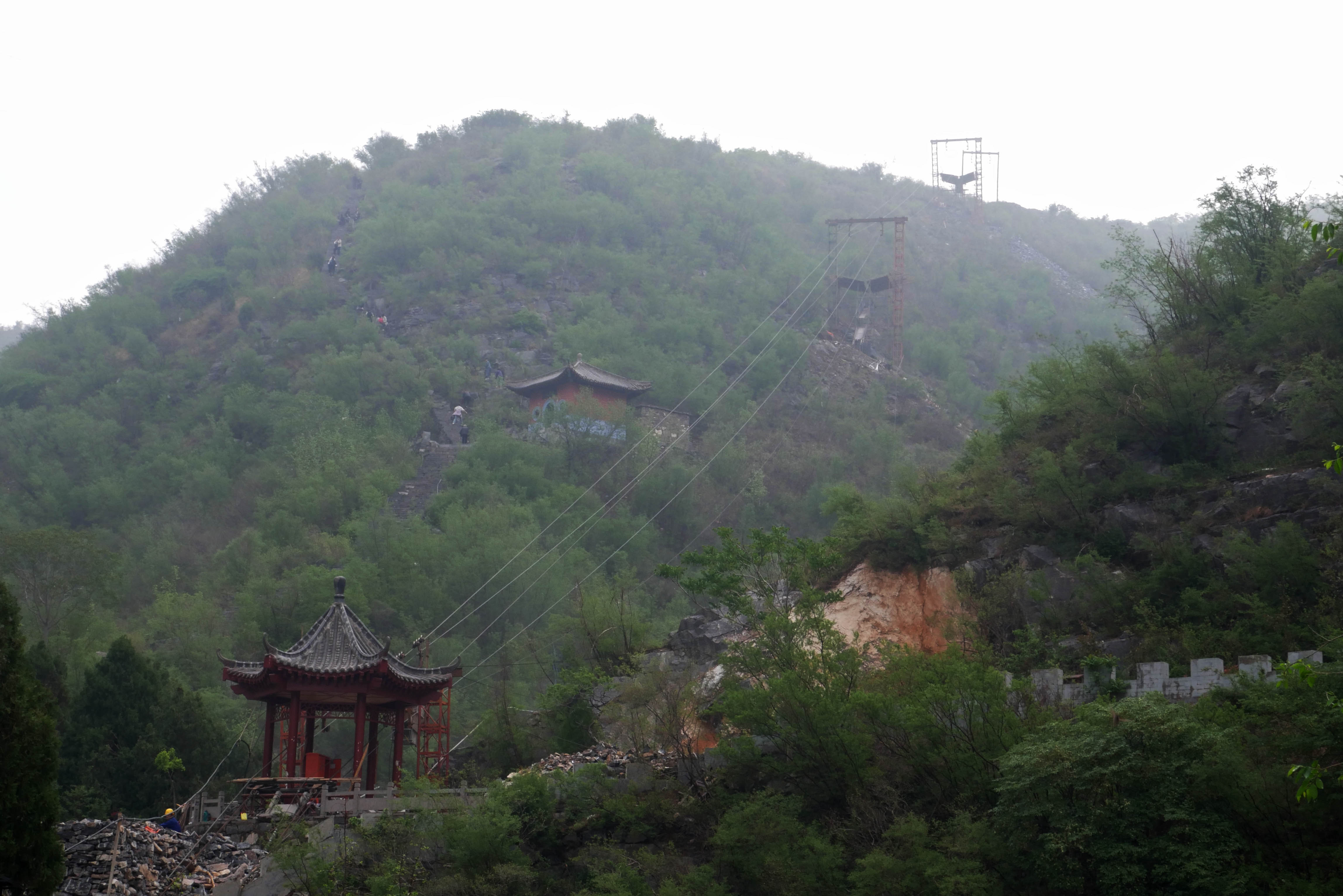 YunmengshanConstructionRopeway.JPG